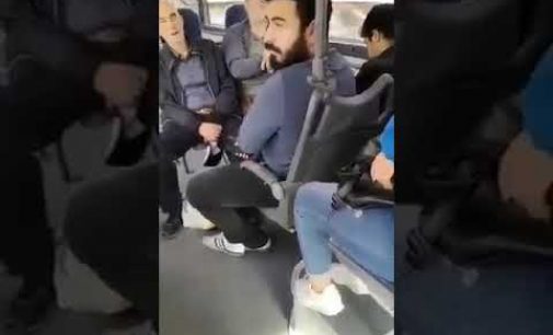 Halk otobüsündeki kadına: Karşımda oturma kalk, gözüm sana kayıyor!