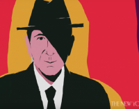 Leonard Cohen’in son röportajı animasyon ile canlandırıldı
