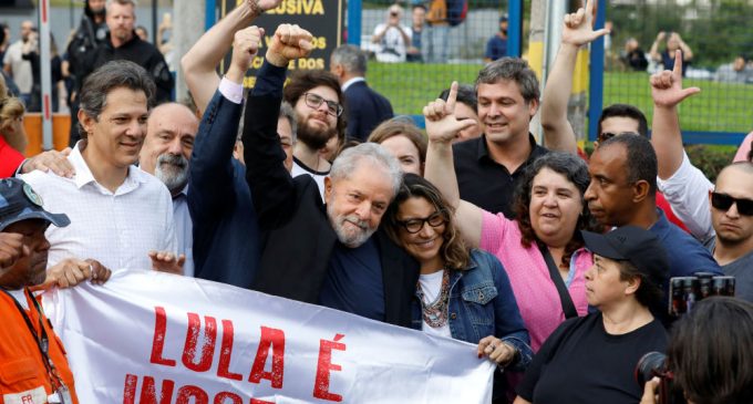 Eski Brezilya Devlet Başkanı Lula da Silva serbest bırakıldı