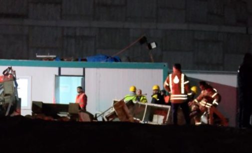 Metro inşaatında göçük: Bir işçi yaşamını yitirdi