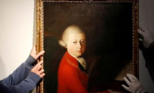 Mozart’ın çocukluk portresi satıldı