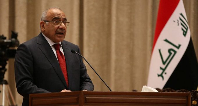 Irak meclisi Abdulmehdi’nin istifasını kabul etti