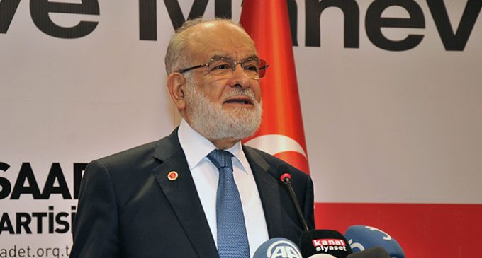 Temel Karamollaoğlu, yeniden Saadet Partisi’nin genel başkanı seçildi