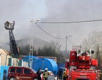 Tuzla’da fabrika yangını