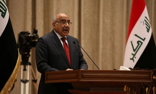 Irak Başbakanı Abdulmehdi istifa kararı aldı