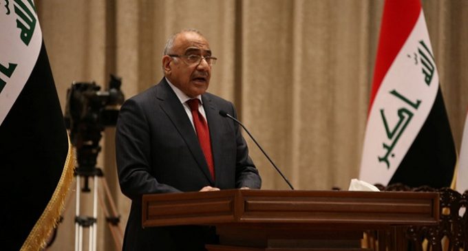 Irak Başbakanı Abdulmehdi istifa kararı aldı