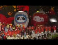 Çin’deki yeni yıl kutlamalarında ‘Pekin 2022 Kış Olimpiyatları’ tanıtımı