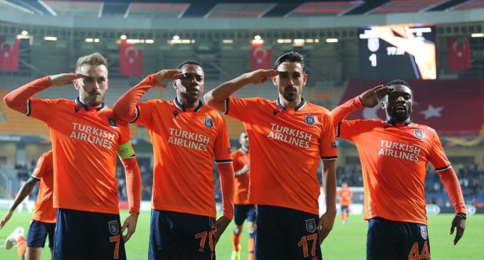 UEFA’dan önce milli takıma şimdi de Başakşehir’e ‘asker selamı’ cezası