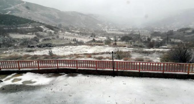 İzmir’e kar yağdı, Bozdağ beyaza büründü