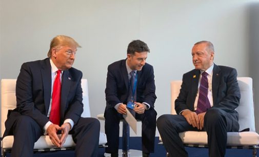 Erdoğan, Trump’la görüştü