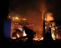 Erzurum’da yedi ev yandı, felaket ucuz atlatıldı