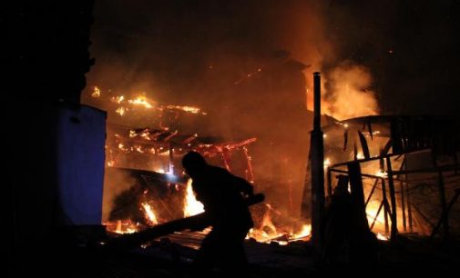 Erzurum’da yedi ev yandı, felaket ucuz atlatıldı