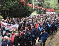 Şehit Asteğmen Kubilay, ‘Demokrasi ve Laiklik’ yürüyüşü ile anıldı