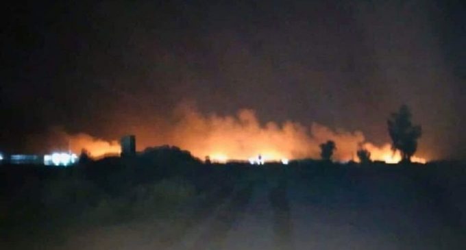 Bağdat’ın kuzeyinde hava saldırısı: İki araç hedef alındı