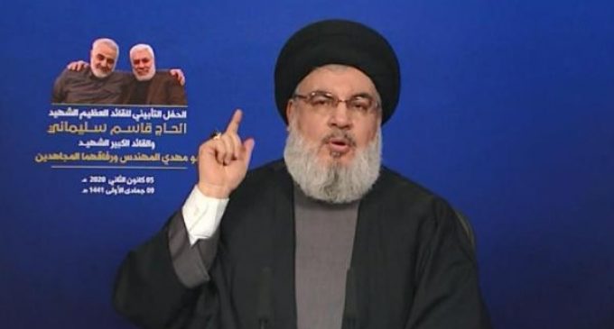 Nasrallah: Süleymani’nin ölümü Ortadoğu’da yeni bir evrenin başlangıcı