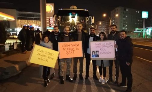 Öğretmenler 40 bin ek atama için Ankara’da toplandı