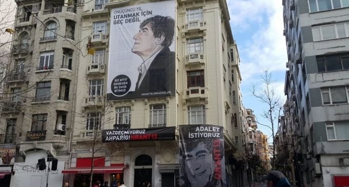 Hrant Dink, öldürülüşünün 13. yılında anıldı