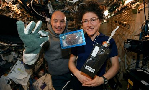 Astronotlar ilk kez uzayda kurabiye pişirdi
