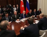 Erdoğan ve Putin Berlin Konferansı öncesi görüştü