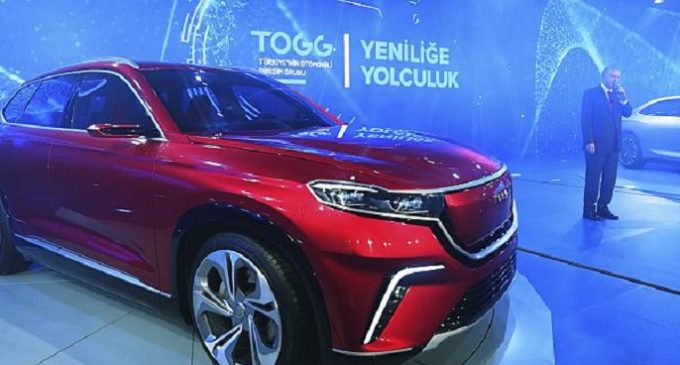 “Yerli ve milli” otomobil TOGG, batarya için Çinli şirketle anlaştı