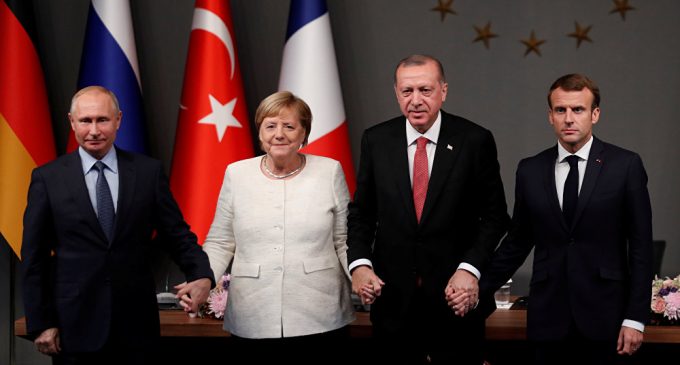 Macron ve Merkel’den ‘dörtlü İstanbul zirve’ çağrısı