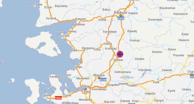 Manisa’da 4.6 büyüklüğünde deprem oldu, İzmir’de de hissedildi!