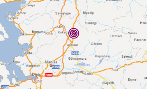 Manisa’da 4.4 büyüklüğünde deprem