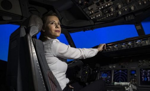 THY’nin en genç kaptan pilotu 29 yaşındaki Selin Sevimli