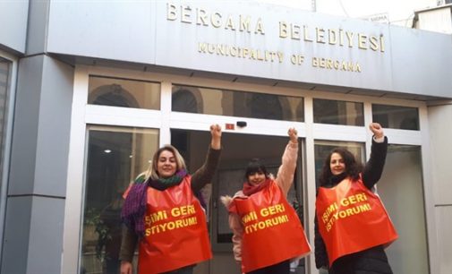 AKP’li belediyenin işten attığı üç işçinin eylemine ‘Erdoğan geliyor’ yasağı!