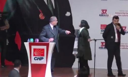 CHP kongresinde erkek delegenin kadınlara ilişkin sözleri ortalığı karıştırdı