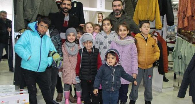 En güzel 14 Şubat kutlaması: İhtiyacı olan 150 çocuk sevindirildi