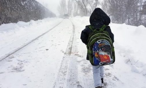 Türkiye genelinde 30 ilde eğitime kar engeli