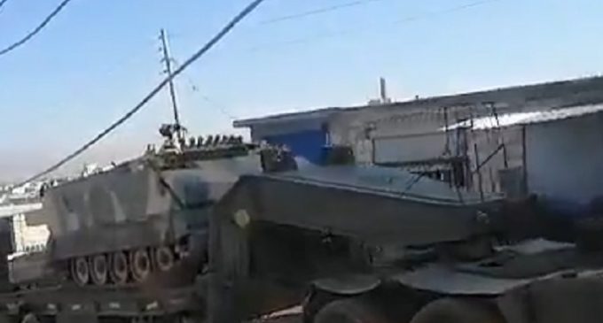 TSK’den İdlib’e ağır silah ve zırhlı araç sevkıyatı
