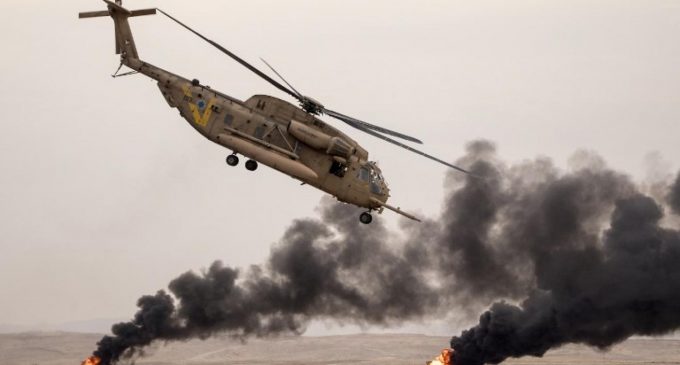 SANA: İsrail helikopterleri Suriye askeri noktalarını vurdu