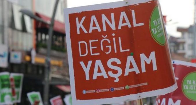 Kanal İstanbul projesinin ÇED olumlu kararına barolardan iptal davası
