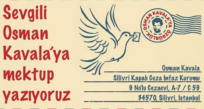 ‘Osman Kavala’ya mektup yazıyoruz’ kampanyası