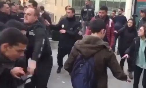 Üniversitenin güvenlik görevlileri intihar eden Taşdemir’in arkadaşlarına saldırdı