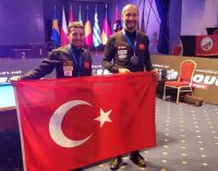 Semih Saygıner ve Murat Çoklu’dan oluşan Milli Takım, Avrupa ikincisi oldu