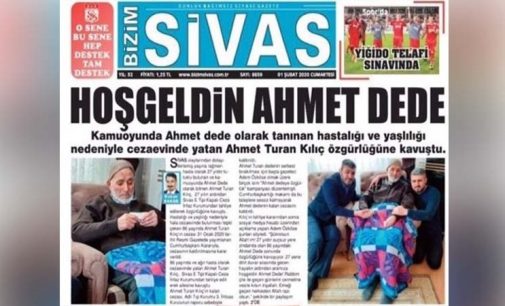 Sivas katliamı hükümlüsünün tahliyesine sevinen gazetenin sahibi AKP’li çıktı