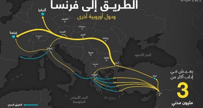 TRT’den skandal üstüne skandal: Sığınmacılar için Avrupa’ya gidiş haritası hazırlandı