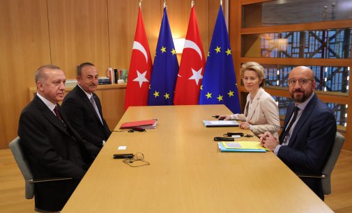 Erdoğan, AB Konseyi ve AB Komisyonu başkanlarıyla görüştü