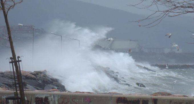 Meteoroloji’den Marmara ve Ege Denizi’nde şiddetli fırtına uyarısı
