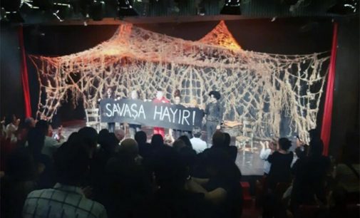 Ankara Sanat Tiyatrosu ‘Savaşa Hayır’ dedi