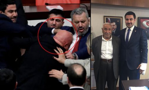 CHP’li Özkoç’a yumruk atan AKP’li vekilin kolu alçıya alındı