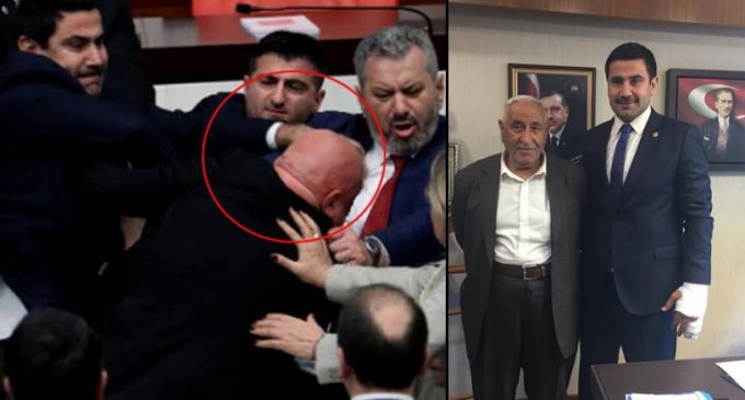 CHP’li Özkoç’a yumruk atan AKP’li vekilin kolu alçıya alındı
