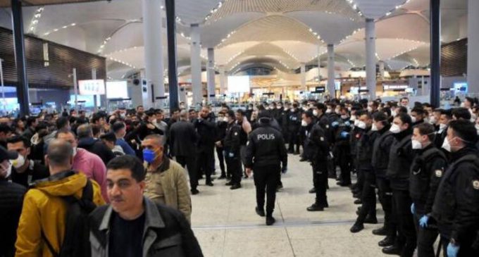 Günlerdir İstanbul Havalimanı’nda bekletilen yabancı yolcular Karabük’e gönderildi