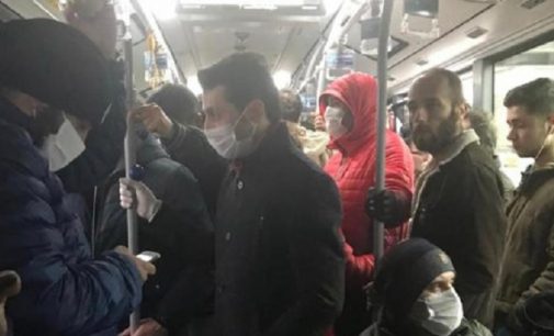 Kalabalık otobüs tartışma yaratmıştı: İçindeki yolcular trol çıktı