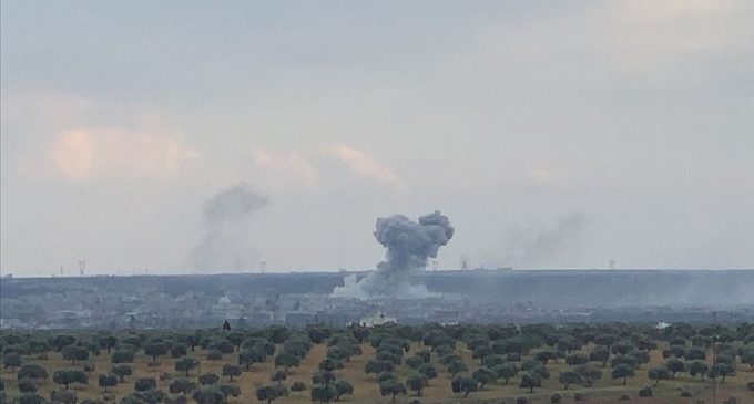TSK, Halep’teki askeri havaalanını vurdu