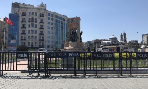 1 Mayıs öncesi Taksim Meydanı ve Gezi Parkı demir bariyerlerle kapatıldı