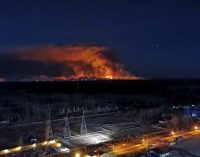 Çernobil’de süren orman yangını on gündür söndürülemiyor: Nükleer atıkların depolandığı bölgeye yaklaştı